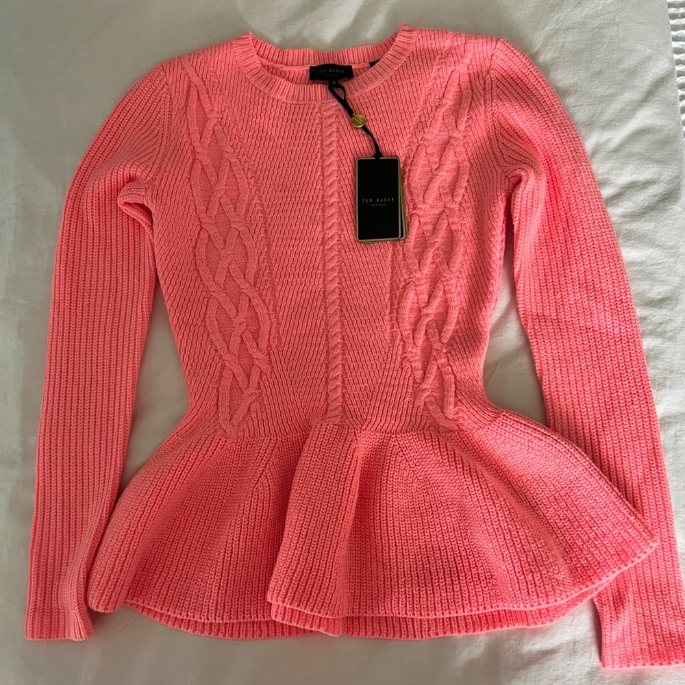 Ted Baker Peplum Sweater